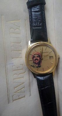 Favre Leuba Geneve Automatic 5603 51 Watch Presidential Gift Saddam Hussein Iraq