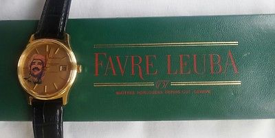 Favre Leuba Geneve Automatic 5603 51 Watch Presidential Gift Saddam Hussein Iraq