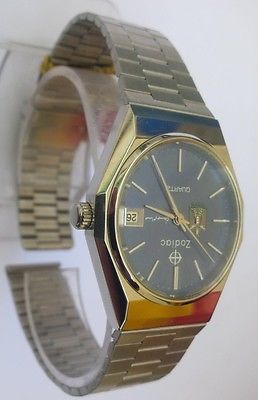 Vintage Zodiac Quartz 952 607 Iraq Saddam Hussein Special Edition Watch