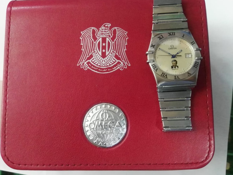 Omega Constellation Quartz Men’s Watch Gifted by President Hafiz Al Assad Syria