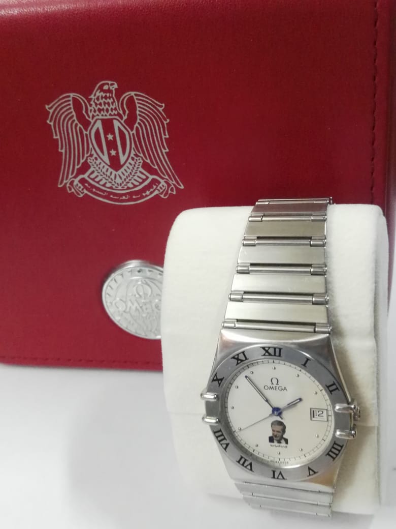 Omega Constellation Quartz Men’s Watch Gifted by President Hafiz Al Assad Syria